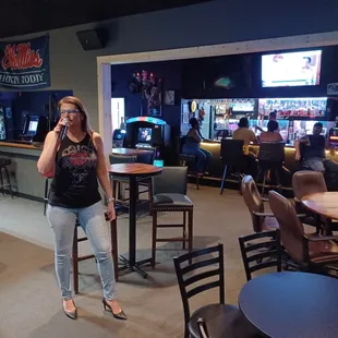 Photos By: DJPartyPete.com Cool Atmosphere, fun patrons &amp; cool staff. I Subbed Karaoke Pro and DJ Daniel Richmond, find him on FB