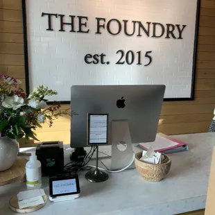 Inside of the store.