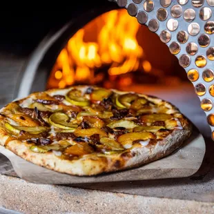 Wood-fire pizza