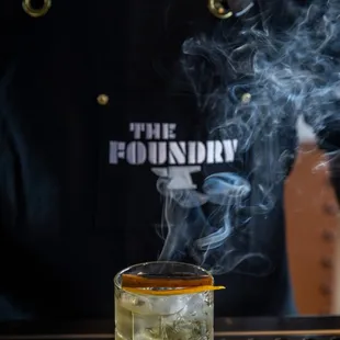 Smoky cocktails