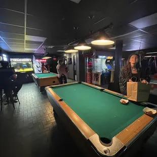 Pool tables