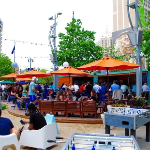 Hanging out on the beach