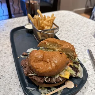 Burgers and fries are good.   Other items are not worth the effort.