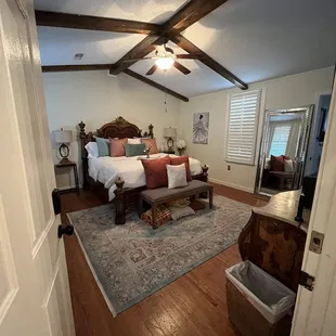 One of the bridal suites to get ready in.