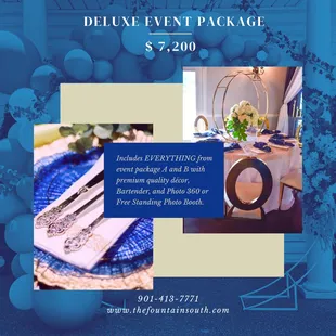 All-inclusive event package