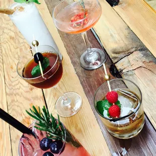 Fall Cocktail Lineup.