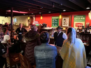 Italian Cellar Speakeasy Bar