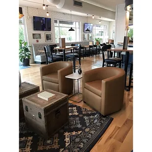 The Fountainhead Wine and Beer Bar. A casually upscale place to gather with friends.