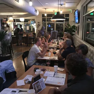 Thursday night - and quite a happening place