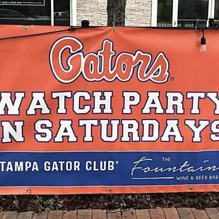 Gators Alumni Football Watch Party, Tampa Gator Club, Fountainhead Wine Bar, Westchase, Tampa
