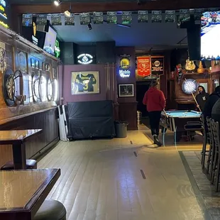 people sitting at the bar