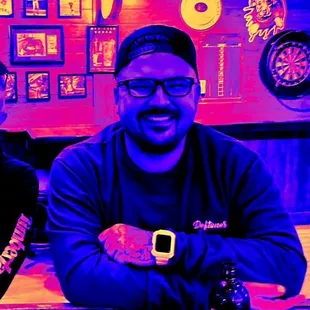 Me. Extremely drunk.