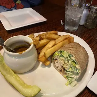 Chicken Caesar wrap