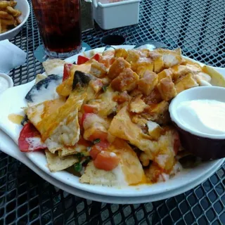 Buffalo Chicken Nachos