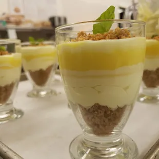 Lemon almond Trifle