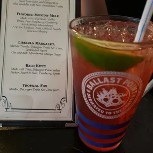 The bald kitty is worth every sip!