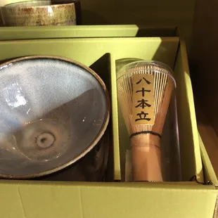 a bowl, whisk and a whisk