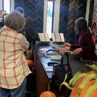 Designers are here to help you pick the perfect frame!