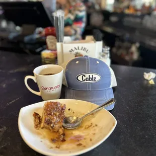 Amazing Bread Pudding.  And Tiffany is spot on with a big friendly smile and great service.