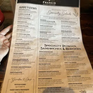 Menu side 1 10/20/24