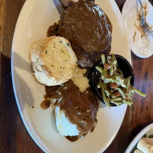 Jacked up Hamburger Steak