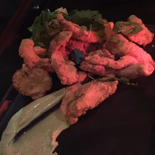 Fried Oyster Mushrooms