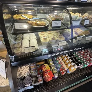 Rude variety of Great options! Lunch goods &amp; drinks too!