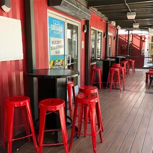 Exterior view of the patio
