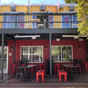 Exterior view of the patio