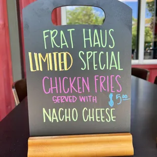 Specials!