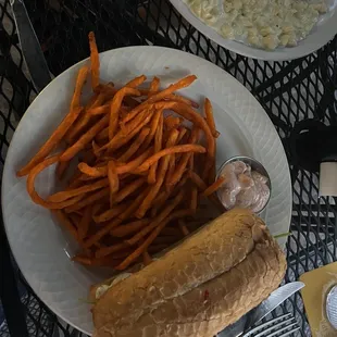 Salmon sandwich