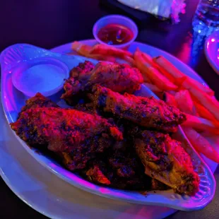 Cajun Wings Basket