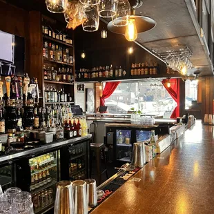 Bar area
