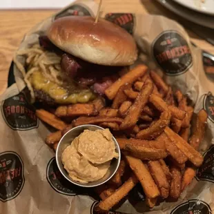 Blue Plate Deluxe Burger