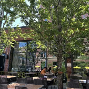 Outside patio