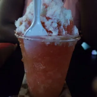 Bourbon peach cobbler