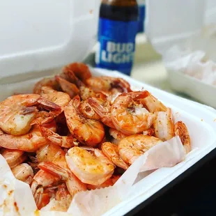 Steamed Shrimp