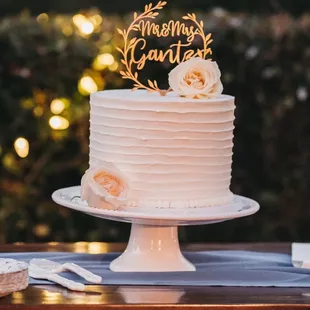 Tiramisu Wedding Cake