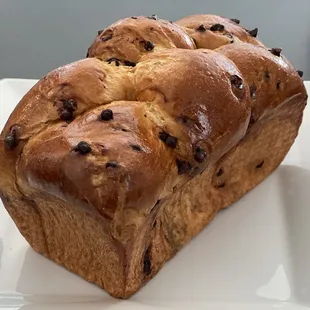 Chocolate chip brioche