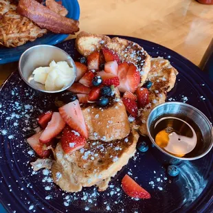 I think the coconut lime French toast? Forgot name.