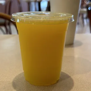 Fresh squeezed orange juice