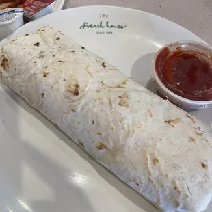 Breakfast burrito.