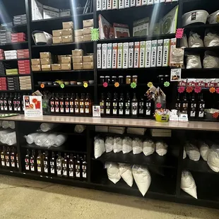 Syrups! Cooking supplies!! And cook books