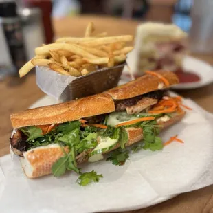 Pork Bahn mi sandwich special