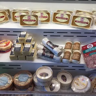 Cheeses &amp; charcuterie meats