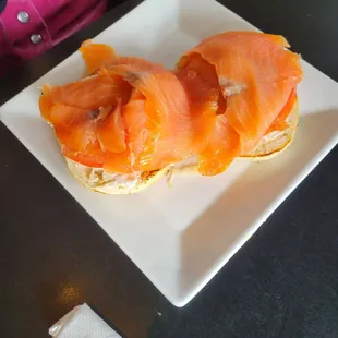 Bagel and lox