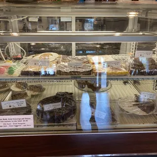 Fudge and Cheesecake