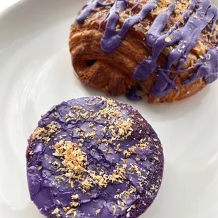 Ube Mochi and Ube Mochi Croissant