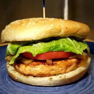 Wild caught Pacific Salmon Burger
