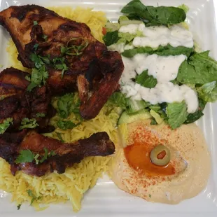 Roasted Chicken Plate